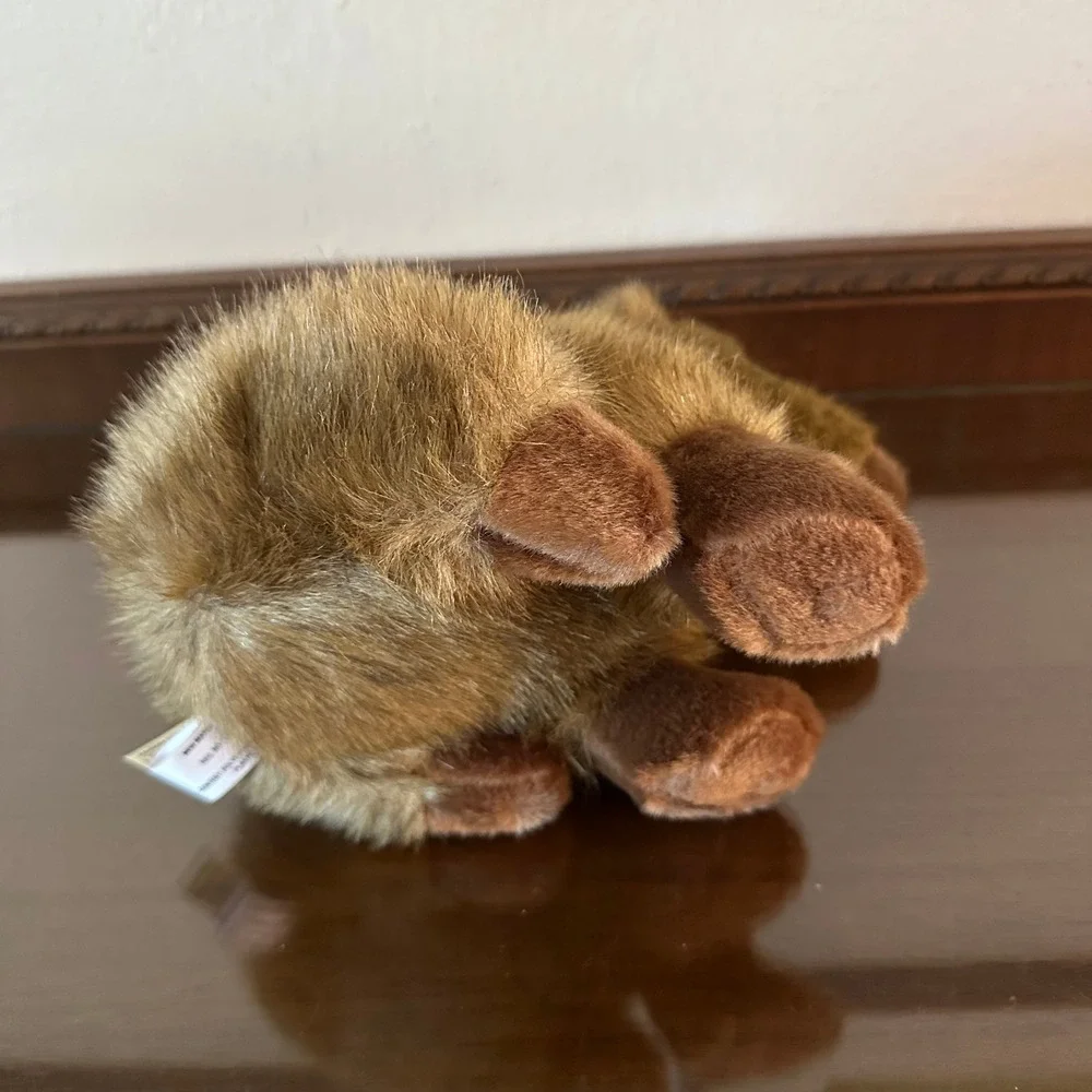 Aurora Miyoni Capybara Plush Realistic Stuffed Animal Brown 8 Inch NWT